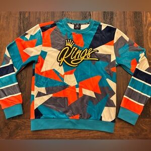 Switch Kings velour suede sweater